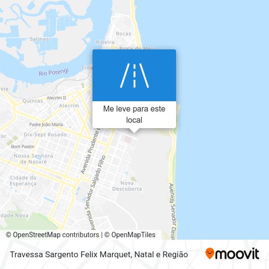 Travessa Sargento Felix Marquet mapa