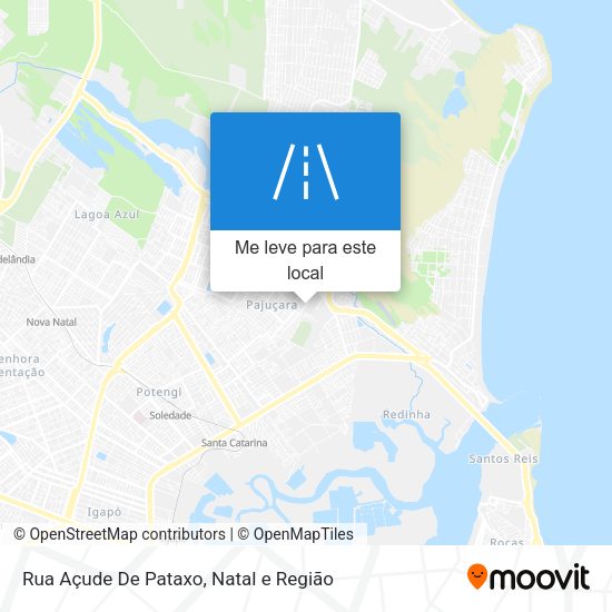 Rua Açude De Pataxo mapa