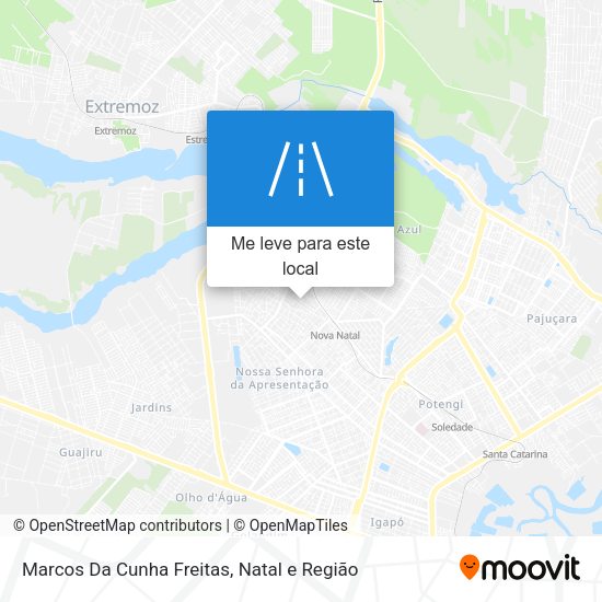 Marcos Da Cunha Freitas mapa