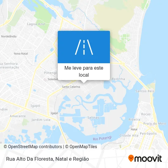 Rua Alto Da Floresta mapa