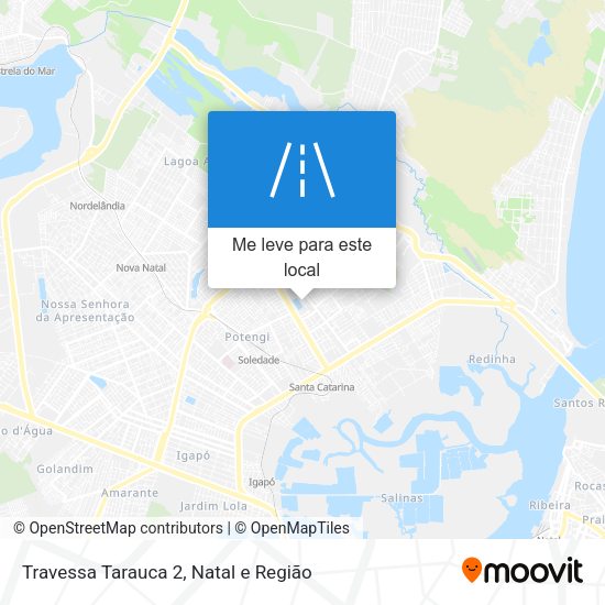 Travessa Tarauca 2 mapa