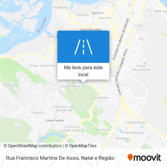 Rua Francisco Martins De Assis mapa