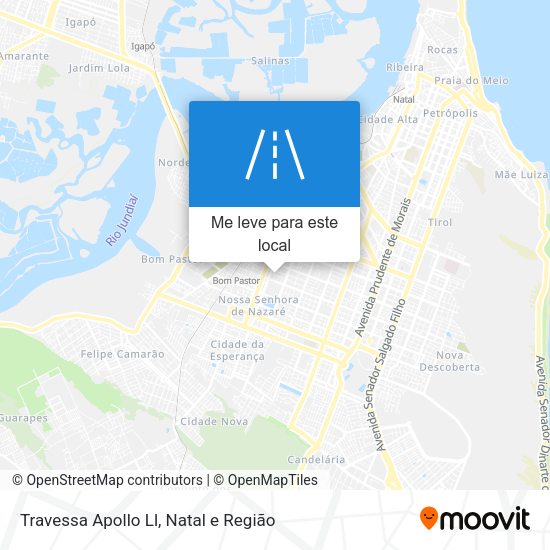 Travessa Apollo Ll mapa