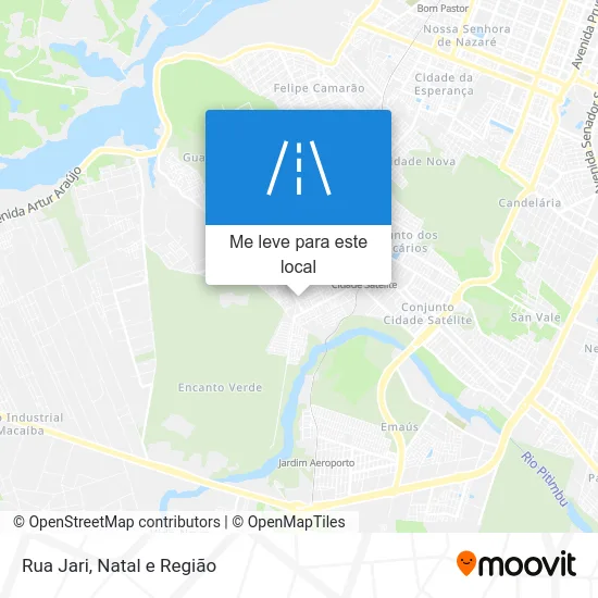 Rua Jari mapa