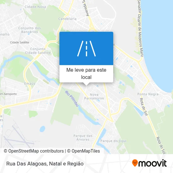 Rua Das Alagoas mapa
