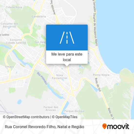 Rua Coronel Revoredo Filho mapa