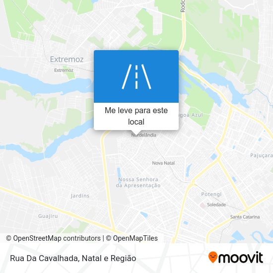 Rua Da Cavalhada mapa
