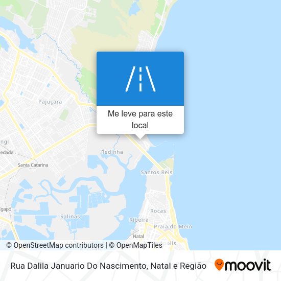 Rua Dalila Januario Do Nascimento mapa