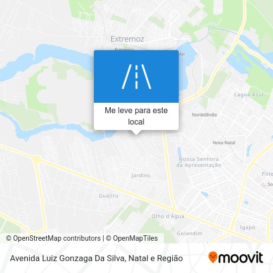 Avenida Luiz Gonzaga Da Silva mapa