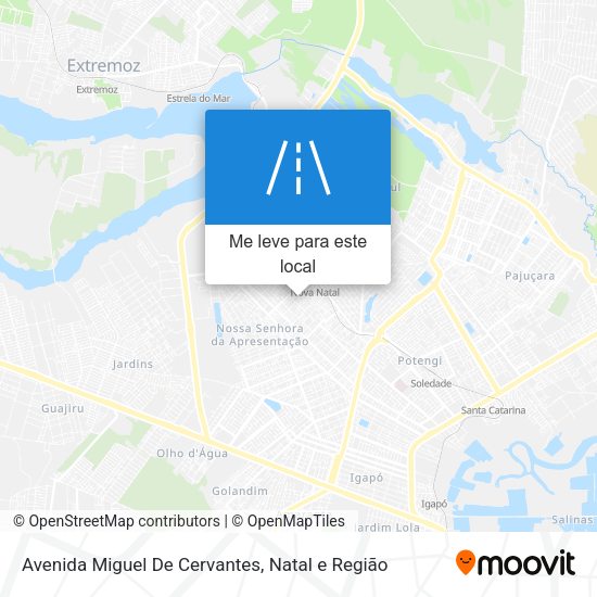 Avenida Miguel De Cervantes mapa