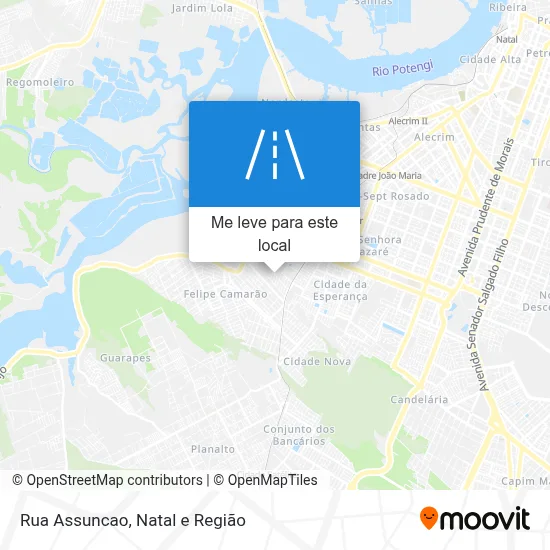 Rua Assuncao mapa