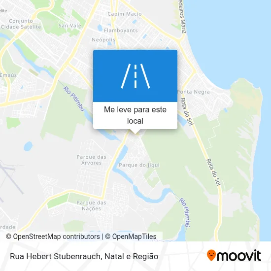 Rua Hebert Stubenrauch mapa