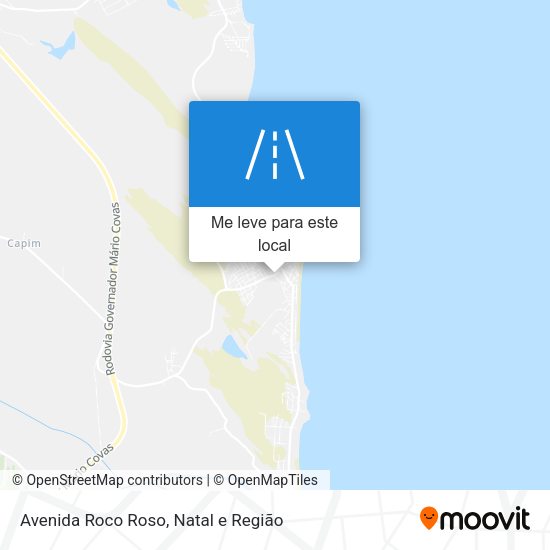 Avenida Roco Roso mapa