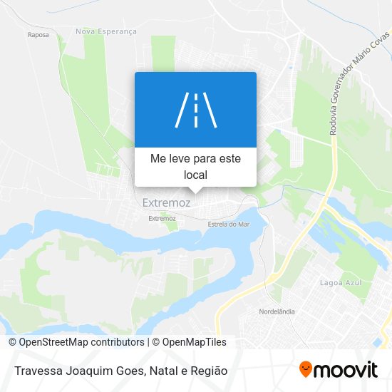 Travessa Joaquim Goes mapa