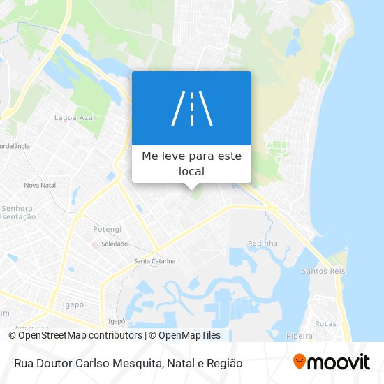 Rua Doutor Carlso Mesquita mapa