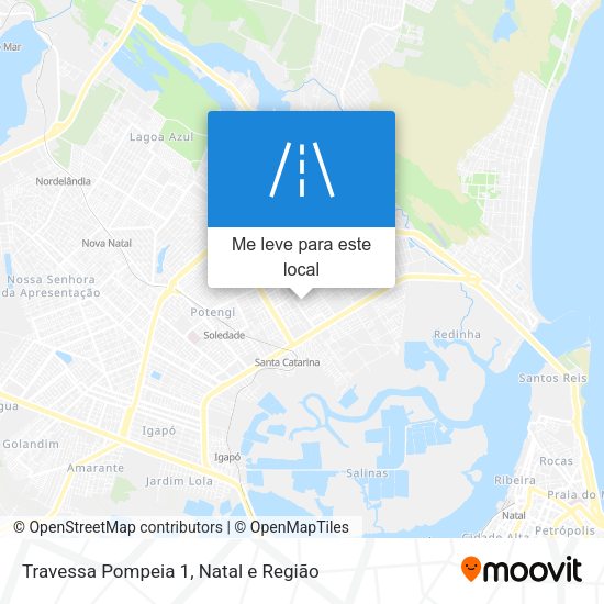Travessa Pompeia 1 mapa