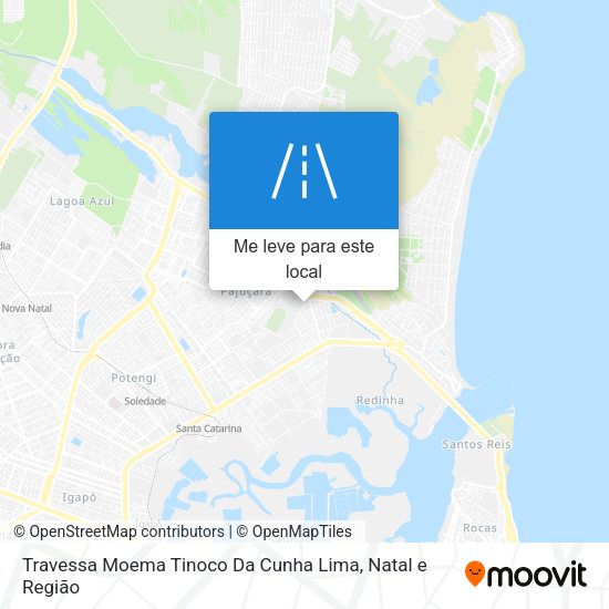 Travessa Moema Tinoco Da Cunha Lima mapa