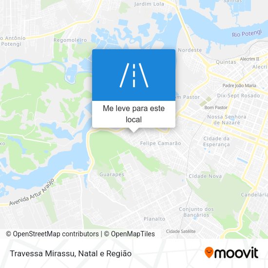 Travessa Mirassu mapa