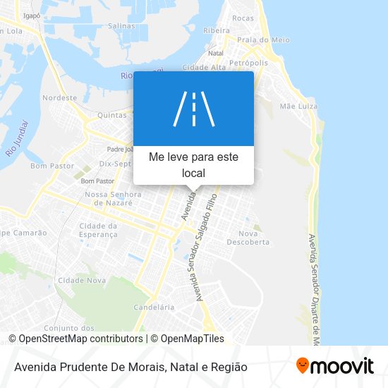 Avenida Prudente De Morais mapa
