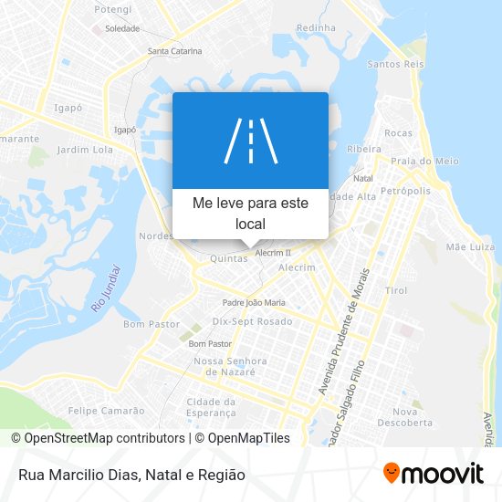 Rua Marcilio Dias mapa