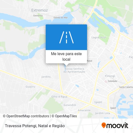Travessa Potengi mapa