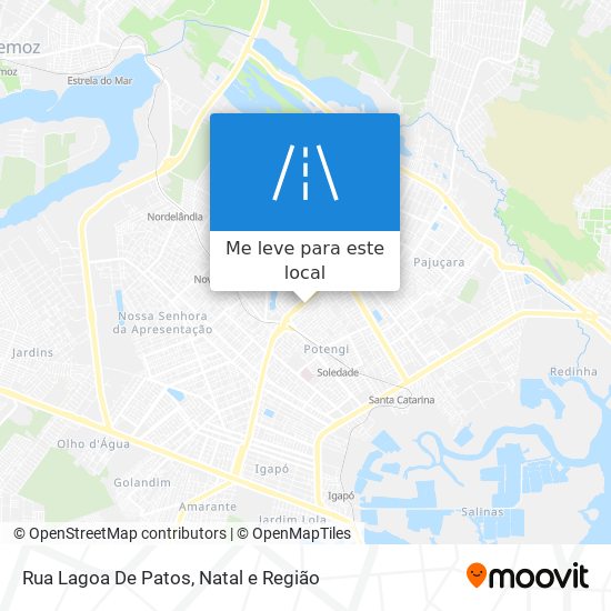 Rua Lagoa De Patos mapa