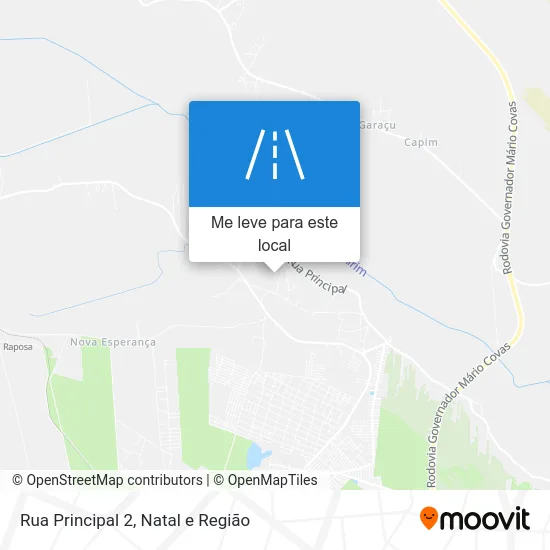 Rua Principal 2 mapa