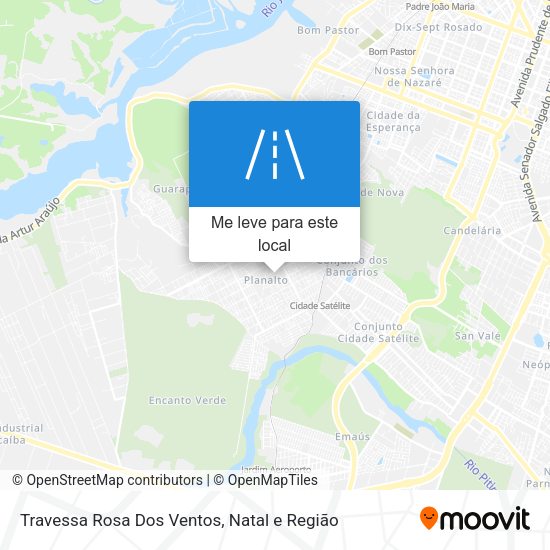 Travessa Rosa Dos Ventos mapa