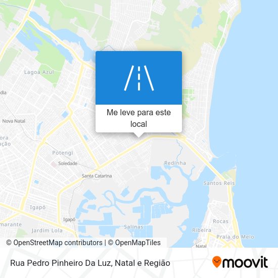 Rua Pedro Pinheiro Da Luz mapa