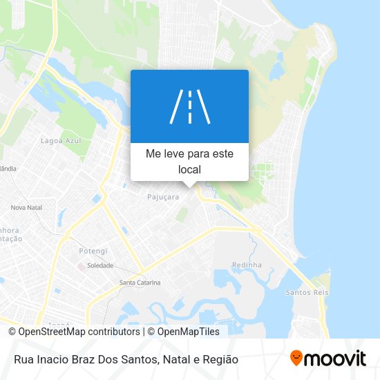 Rua Inacio Braz Dos Santos mapa