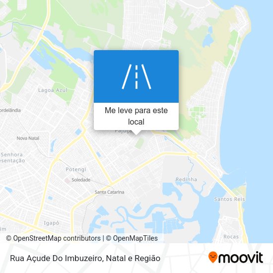 Rua Açude Do Imbuzeiro mapa