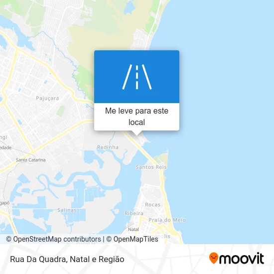 Rua Da Quadra mapa