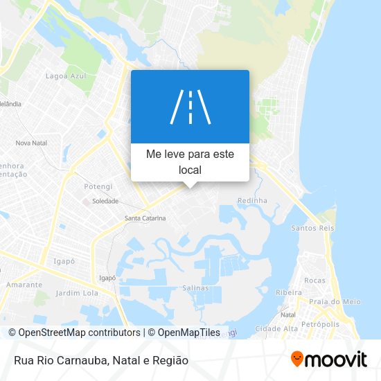 Rua Rio Carnauba mapa
