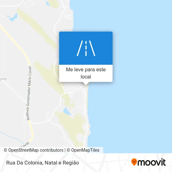 Rua Da Colonia mapa