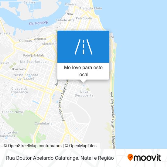 Rua Doutor Abelardo Calafange mapa
