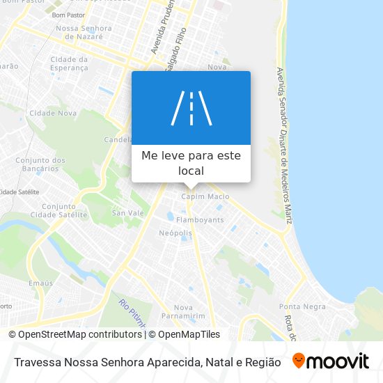 Travessa Nossa Senhora Aparecida mapa