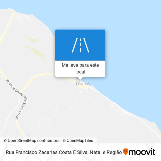 Rua Francisco Zacarias Costa E Silva mapa