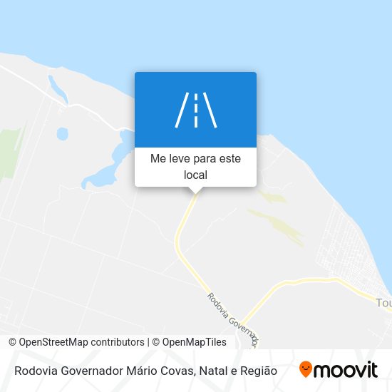 Rodovia Governador Mário Covas mapa