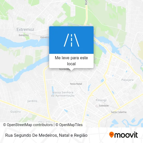 Rua Segundo De Medeiros mapa