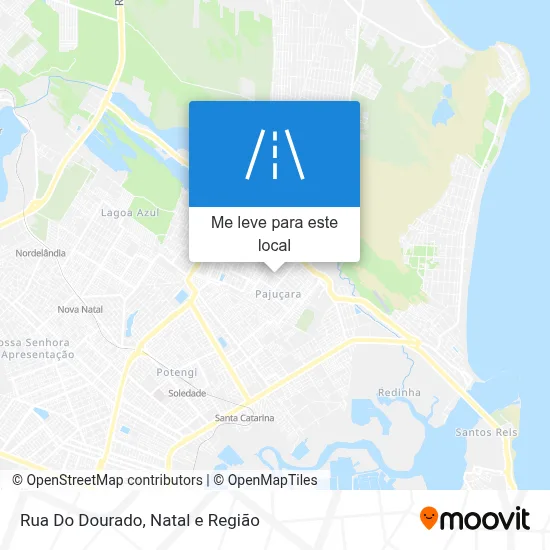 Rua Do Dourado mapa