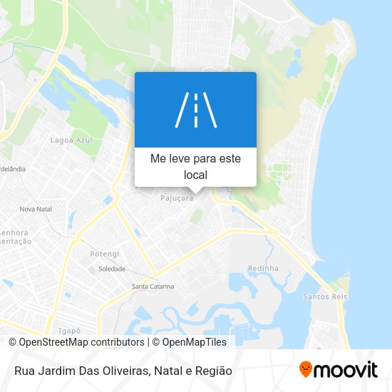Rua Jardim Das Oliveiras mapa