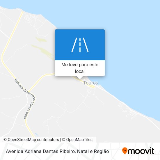 Avenida Adriana Dantas Ribeiro mapa