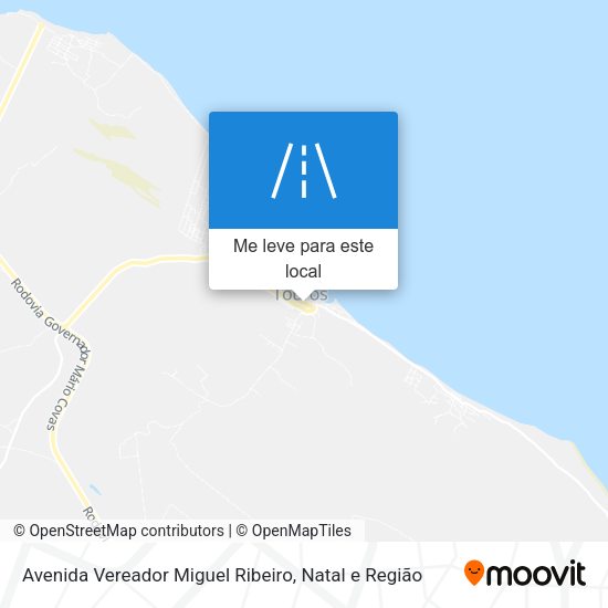 Avenida Vereador Miguel Ribeiro mapa