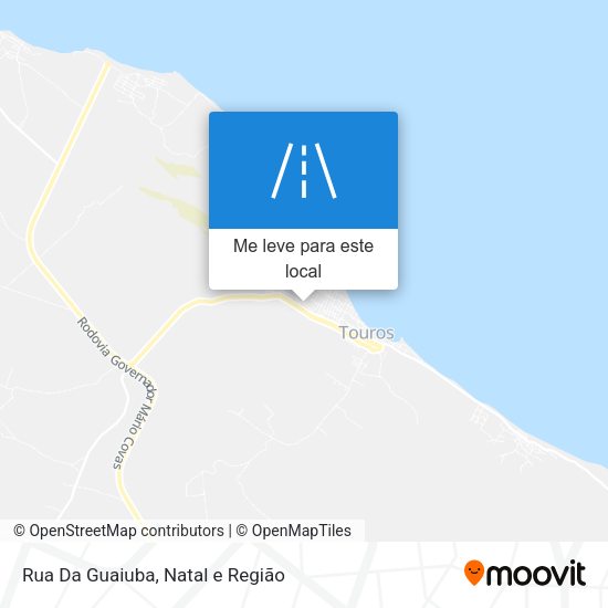 Rua Da Guaiuba mapa