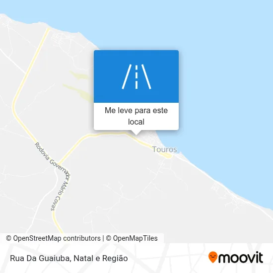 Rua Da Guaiuba mapa