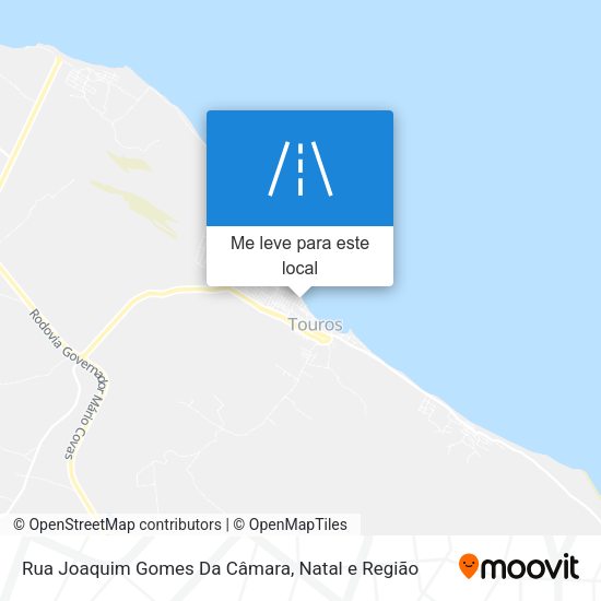 Rua Joaquim Gomes Da Câmara mapa