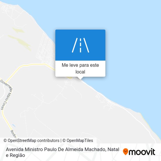 Avenida Ministro Paulo De Almeida Machado mapa