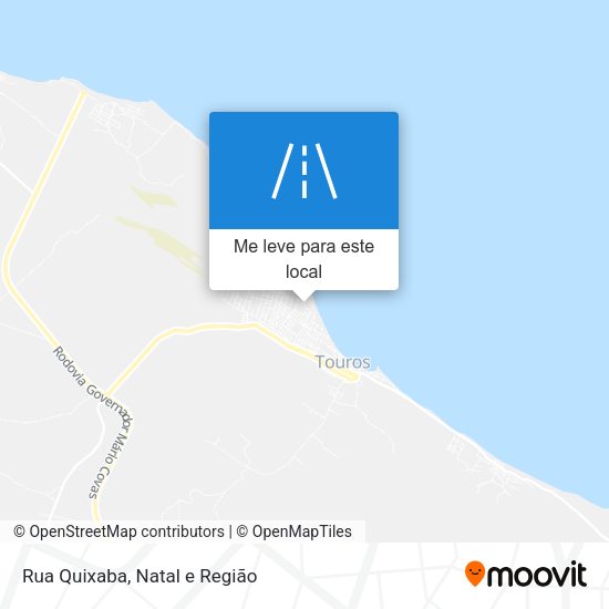 Rua Quixaba mapa