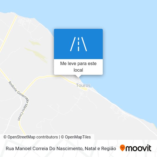 Rua Manoel Correia Do Nascimento mapa