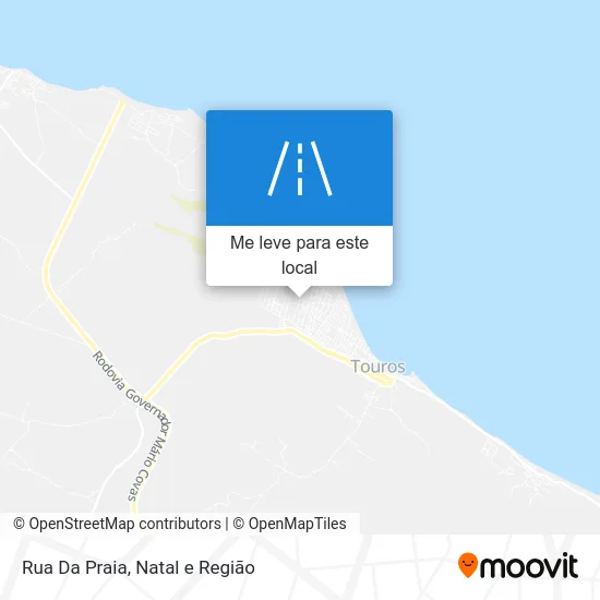 Rua Da Praia mapa